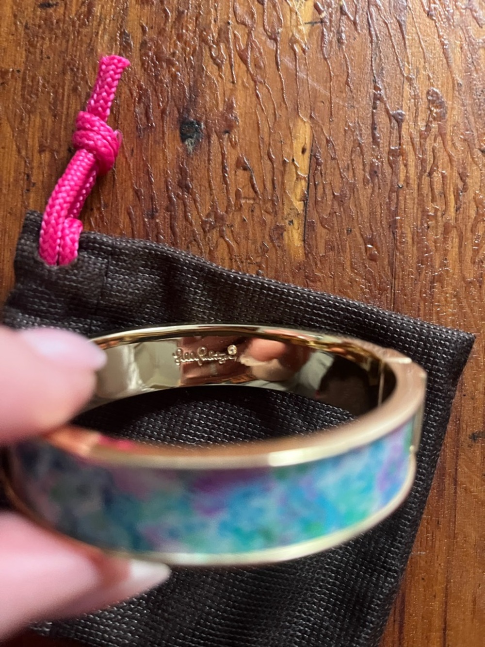 Lilly Pulitzer - Mandevilla Baby Paradise Petals Bracelet / Bangle - Picture 5 of 5